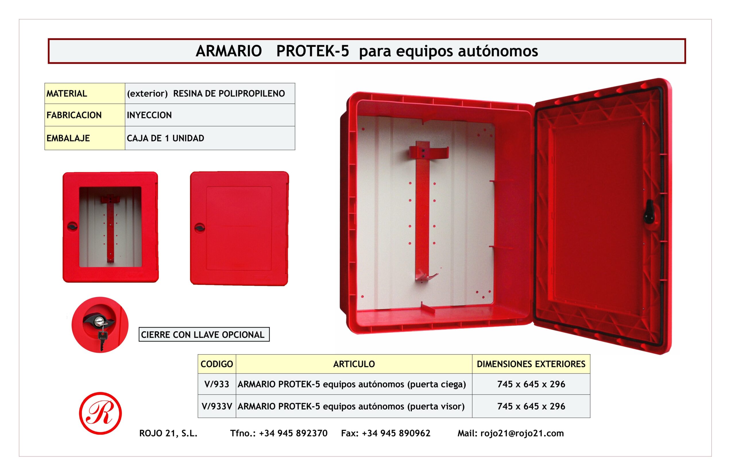 Armarios PROTEK 5
